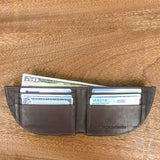 Factory Second Imported Rogue Front Pocket Wallet - BROWN/TAN