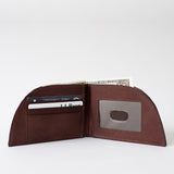 Factory Second Made in Maine Front Pocket Wallet - MAHOGANY MOOSE