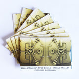 RFID Blocking Credit Card Sleeves - Gold Vault